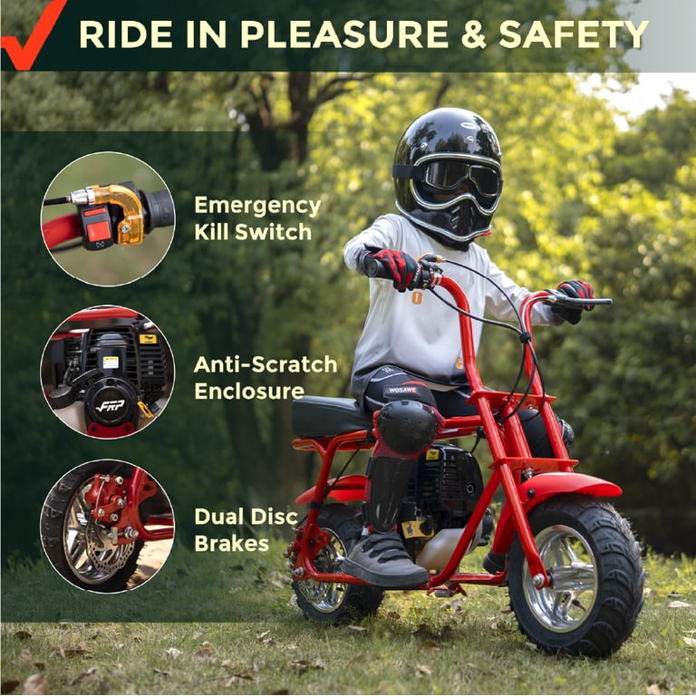 40cc coleman mini bike XtremepowerUS Dirt Pocket Pit Motorcycle Gas-Power 4-St Stark USA ensuring long Coleman Powersports Trail200U Mini Bike,