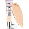 Cosmetic to your skin, but better CC+ Cream, Medium Tan (W) - Color Correction Cream, Full Cover Base, Moisturizing Serum and SPF 50+ sunscreen - 2.08 fL oz