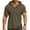Green, variant on Men's Short Sleeve Athletic Casual Plus Size Hoodies Sport Sweatshirt Hooded T-Shirts