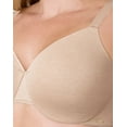thumbnail image 4 of Bali Cotton Collection Underwire T-Shirt Bra Tropical Sands Heather 34DD, 4 of 5