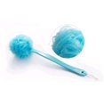 thumbnail image 5 of Trianu 1 Pack Large Bath Puff Loofah Sponge with Long Handle Shower Loofah, Bath Body Back Brush, Spa Brush for Women and Men, Blue, 5 of 5
