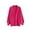 Hot Pink, variant on Cardigan Sweaters for Women Casual Solid Color Open Front Button V Neck Fall Coat,Black,L