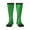 3 Black, variant on Xecao Shiny round green sequins Print Compression Socks for Both Men And Women for Running, Travel, Flight, Nurse