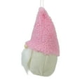 thumbnail image 4 of Plush Gnome Christmas Ornament - 7" - Pink, 4 of 5