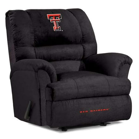 Texas Tech Red Raiders Reclining Daddy Microfiber Sofa Couch Texas Tech Red Raiders Reclining Daddy Microfiber Sofa Couch