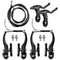 thumbnail image 1 of Complete Bicycle Mountain Bike Set,v Brake + Outer Cables + Lever + Front&rear Bike Brake Accessori, 1 of 5
