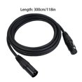 thumbnail image 2 of DMX512 Signal Cable Canon Cable/Microphone Cable/Microphone Cable XLR Cable Black, 2 of 4