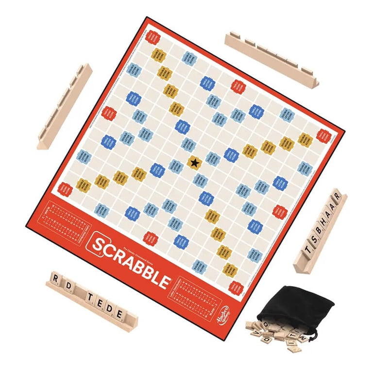 Hasbro Gaming Scrabble Board EC36 Game,Word Game for Kids