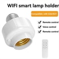thumbnail image 2 of Portalámparas Inteligente Wifi E26 E27 Sin Cables Control Remoto por Aplicación Temporizador Compatible con / Home Controles por Voz, 2 of 5