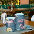 thumbnail image 3 of Yayeee Flameless Candles with Remote Flickering Battery Operated Multi Color Changing, Red Floral Flamingo, 3 of 7
