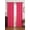 HOT PINK, variant on Luxury Glow Faux Silk Curtain Panel – 2 Panel Set, Each 54x84”, 8 Grommets, 14 Colors, Elegant Light Blocking Drapes-Hot Pink