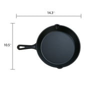 Ozark Trail 10.5 Pre-Seasoned Cast Iron Skillet with Handle