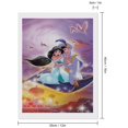 thumbnail image 2 of Princesa Jazmín de Aladdín Kits de Pintura de Diamantes para Adultos 5D DIY Diamond Art Kits Full Drill Diamond Dots para Regalo Decoración de Pared y Relajación Artes de Gemas 30*40cm, 2 of 6