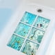 thumbnail image 2 of WELTRXE Duschmatte, Antirutschmatte aus Kunststoff für Kinder und Familie Dusche, rutschfeste Badewannenmatte mit Hunderte Saugnäpfen, Quadratisch Duscheinlage PVC 54 x 54 cm Transparente, 2 of 7