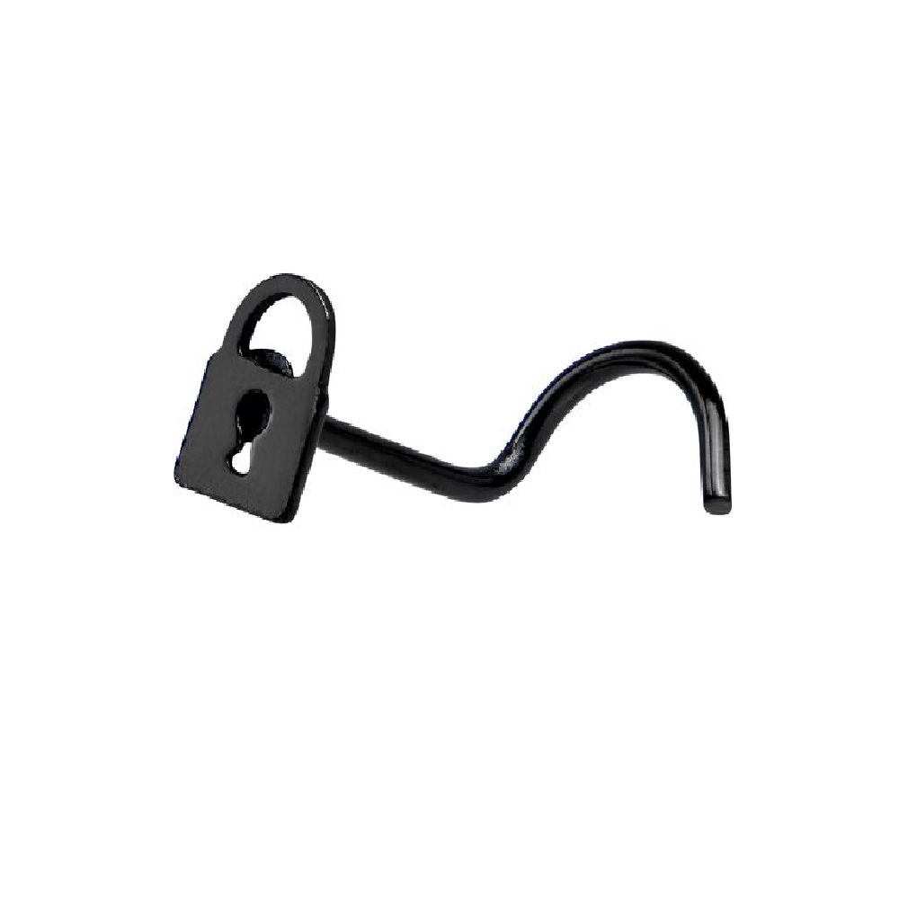 Nose Ring Screw with Lock Design 20 Gauge Surgical