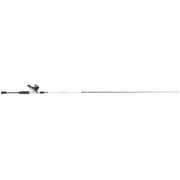 ProFISHiency 63 Grey and White Medium Action Graphite Spincast Combo