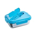 thumbnail image 4 of Contenedor Hermético Popit! Glass P4458OFS-8 Rectangular Con Cubiertos 1.04 L, 4 of 4