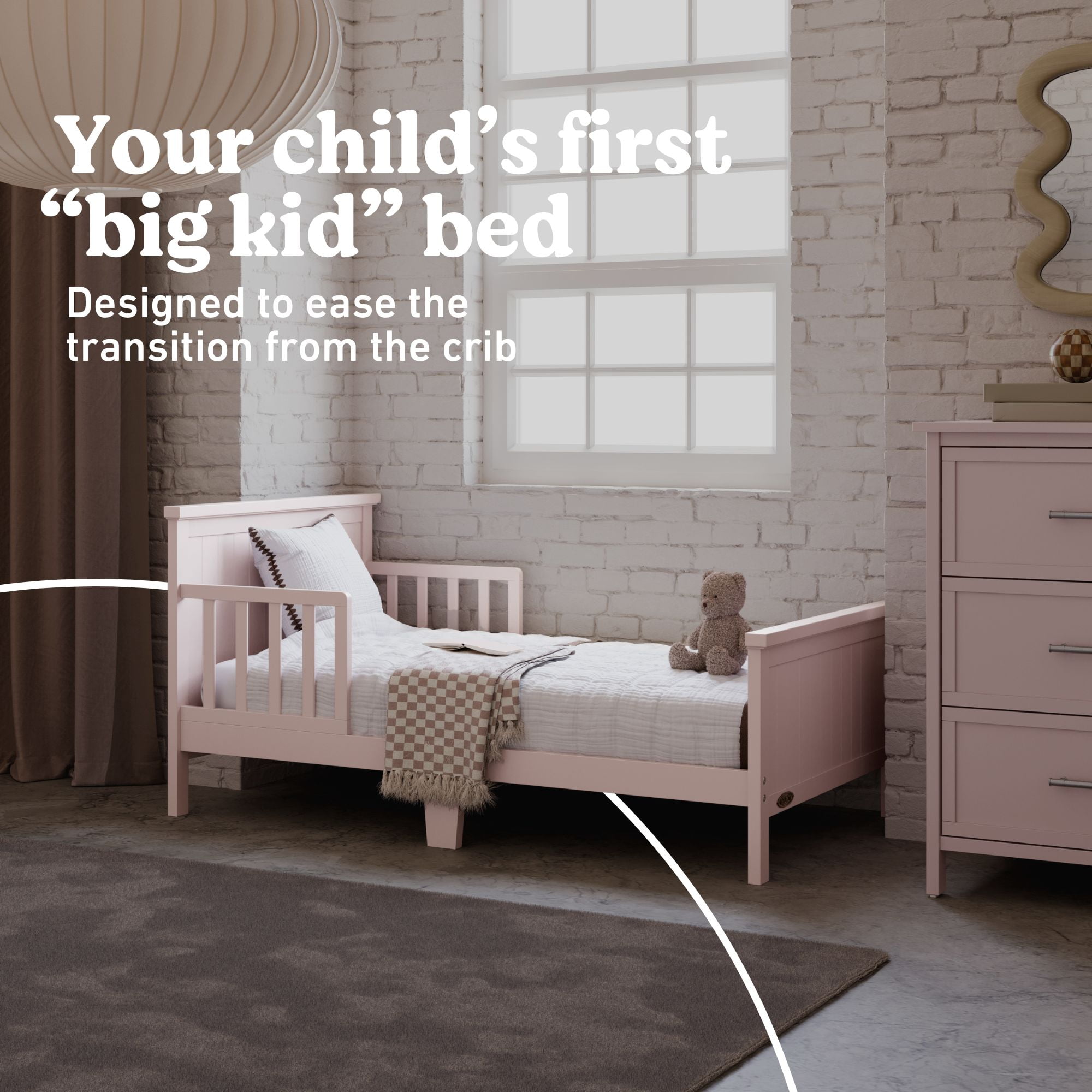 Graco Bailey Toddler Bed, Blush