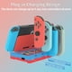 thumbnail image 2 of Cargador portátil con estación de acoplamiento compatible con Nintendo Switch/Switch OLED: incluye base de carga para 4 Joycons, adaptador de TV y cable HDMI 4K, 2 of 7