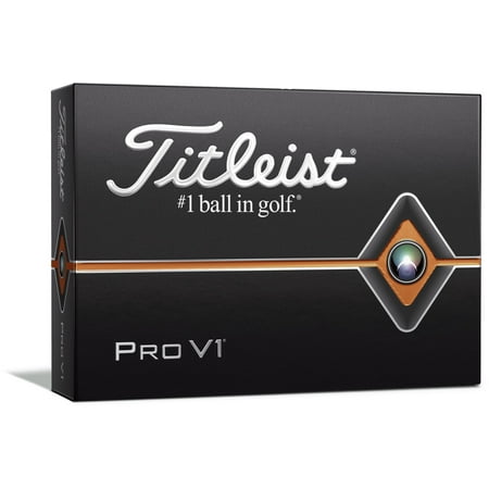 Titleist Pro V1 Golf Balls, 12 Pack (Best Pro Golf Balls)