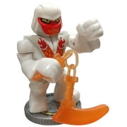 Akedo Ultimate Arcade Warriors Series 1 White Wraith Action Figure (with Battle Controller) (No Packaging)