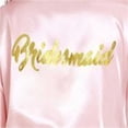 thumbnail image 5 of LYMAYTER Bridal Satin Robe‌ for Women's Short Rose Gold Bride Bridesmaid Wedding Party Robe S-2XL, 5 of 8