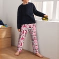 thumbnail image 5 of Pofeuu Garden Gnomes Print Teenagers' Pajama Pants, Soft Lounge Pajama Pants with big pockets for Men Plaid Pj Bottoms-Large, 5 of 6