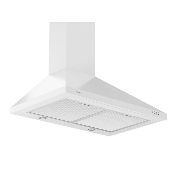 Ancona WPPW430 30" Wall-Mounted Convertible Range Hood in White