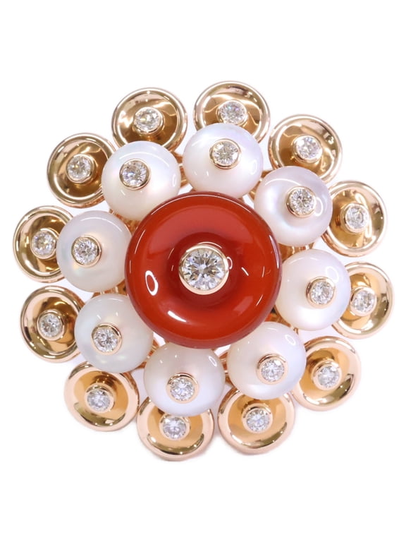 Pre-Owned Van Cleef & Arpels VanCleef & Arpels, newly polished, 750RG VCARO9MV52 Carnelian...