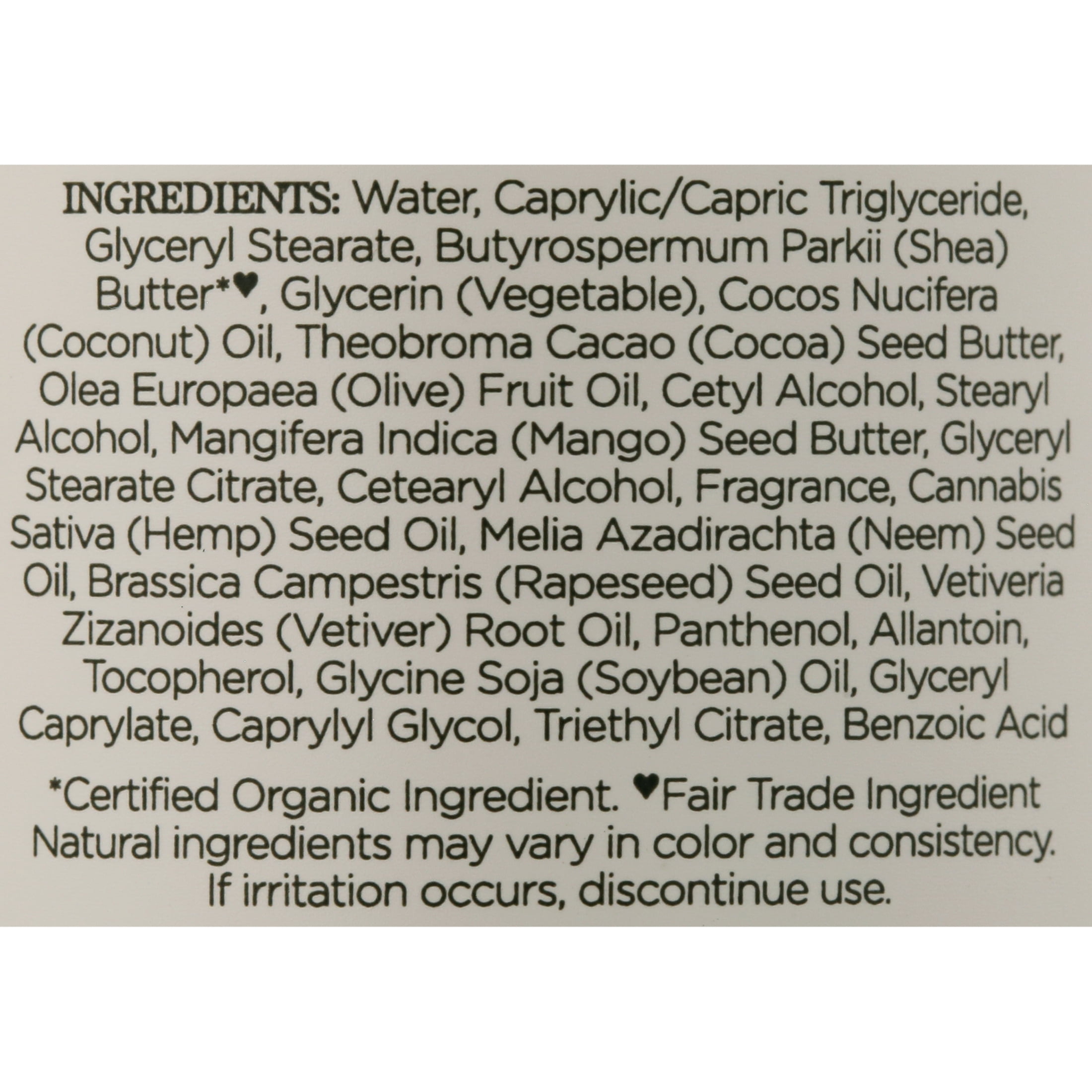 Nubian Heritage Body Lotion Indian Hemp & Haitian Vetiver,13 oz
