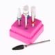 thumbnail image 5 of 7 Unids Ceramic Nail Brocas Set Bajo Nail Cleaner Electric Rotary Nail Files Bits Manicura Pedicura De Herramientas Con Estuche A Prueba De Polvo 01 Salvador Brocas para uñas, 5 of 9