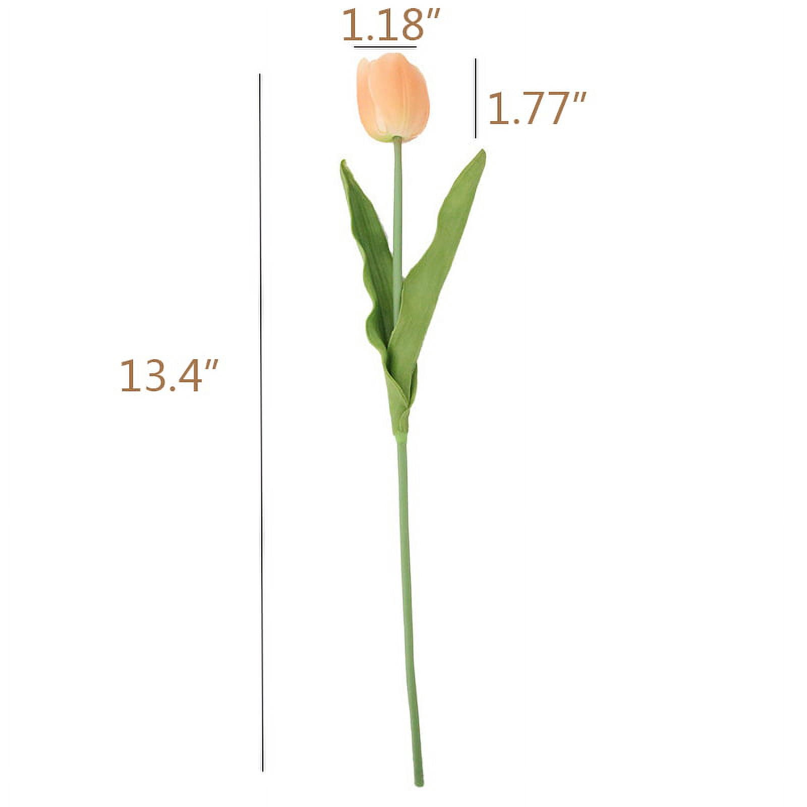 Artificial Tulips Real Touch Fake Tulips Flowers Home Wedding Party Decor Gift Photograph Prop,20PCS