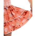 thumbnail image 4 of Disney Moana Girl’s Tiered Smocked Waist Skirt, Sizes 4-16, 4 of 9