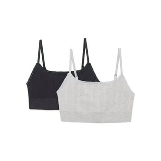 Wonder Nation Girls Cotton Bra 2-Pack Sizes S XXL Training