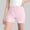 Purple, variant on Girls Bike Shorts with Lace- Cute High Waist Summer Dance Safety Shorts Black Size 6