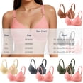 thumbnail image 3 of High Stretch Soft Women Push up Bra 2 Pack, Fashion Sports Bra with Adjustable Straps Comfort Support Intimates for Daily Everyday Wearing Gray, 3 of 9
