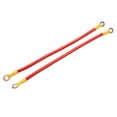 thumbnail image 2 of 6pcs DC 12V 24V Red Universal Battery Wire Transfer Cable for Car 24cm Length, 2 of 3