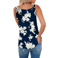 thumbnail image 3 of FASHIONWT Women Summer Chain Spaghetti Strap Vest Casual Floral Print Camisole Sun Top, 3 of 4