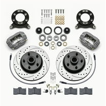 Wilwood Front Disc Brake Kit 65- 69 Mustang Drilled