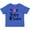Royal Blue, variant on Inktastic my 1st hockey season Girls Toddler T-Shirt