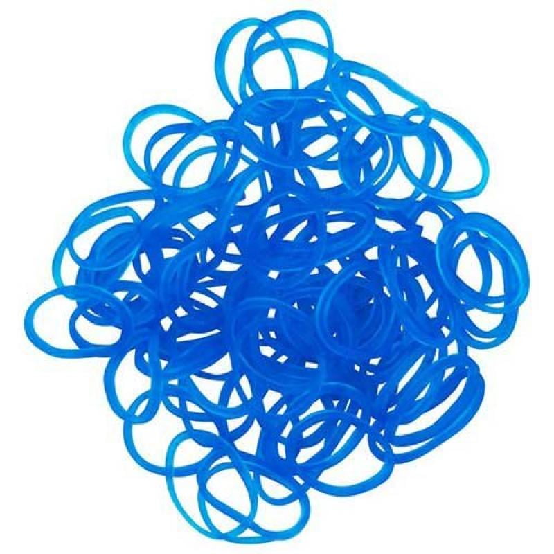 Twistz Bandz Latex Free Rubber Band Refill + Cclips Ocean Blue