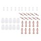 thumbnail image 3 of 60 Pcs/Set Air Plasma Cutting Cutter Extended TIP Nozzles Electrode, 3 of 5