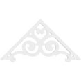 thumbnail image 2 of Ekena Millwork 36"W x 18"H x 1"P (12/12) Pitch Hurley Architectural Grade PVC Gable Pediment, 2 of 5