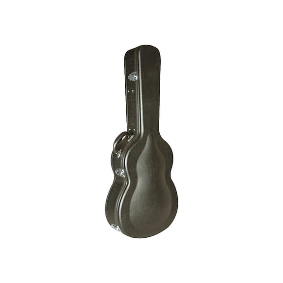 HumiCase HumiCase Protege Thinbody Classical Guitar Hardshell Case, Black Black Archtop