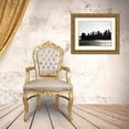 thumbnail image 3 of Pica, Jeff 32x25 Gold Ornate Wood Framed with Double Matting Museum Art Print Titled - NYC Silhoutte, 3 of 4