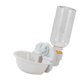 thumbnail image 1 of Greeniant Dispensador de agua para mascotas, fuente automática eléctrica, cuenco para beber, alimentador colgante Suministros para perros Blanco S, 1 of 6
