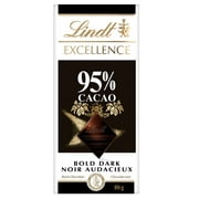 Chocolat noir Lindt EXCELLENCE à 95 % de cacao – Barre (80 g)