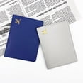 thumbnail image 3 of Bolsa de pasaporte de cuero de aviación con acabado bronceado multicolor Juego de porta pasaporte de PU cosido a mano Porta pasaporte, 3 of 5