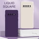 thumbnail image 2 of Original Square Liquid Silicone Case for Samsung Galaxy S8 S9 S10 Plus S10E Soft Candy Back Cover S8Plus S9Plus S10Plus E Fundas, 2 of 5