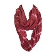 thumbnail image 2 of Collection XIIX Free Spirit Tie Dye Infinity Loop Scarf, Scarlet Sun, One Size, 2 of 4